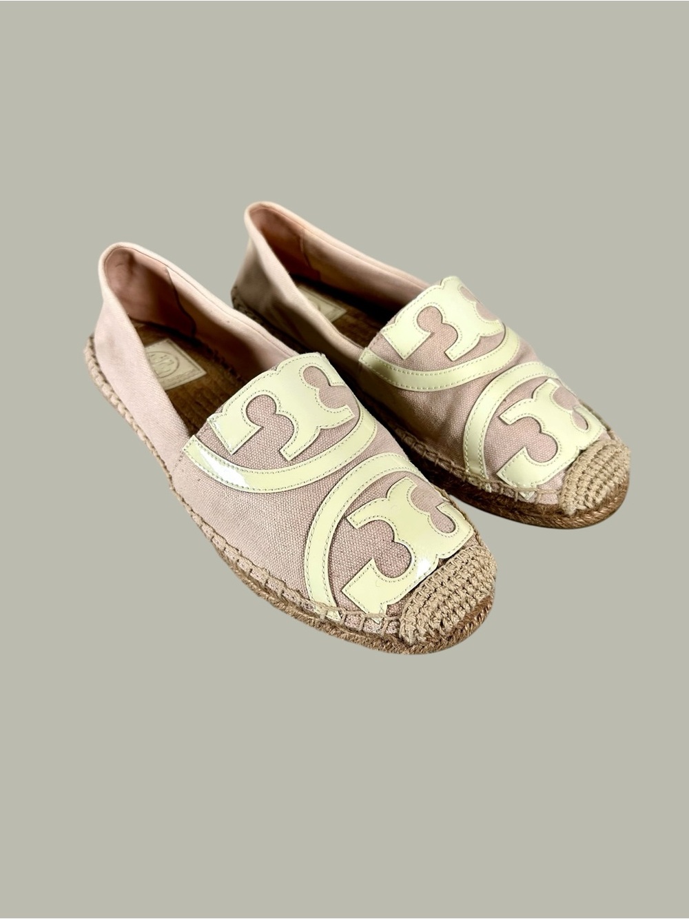 Tory Burch Poppy Logo Espadrille Flat